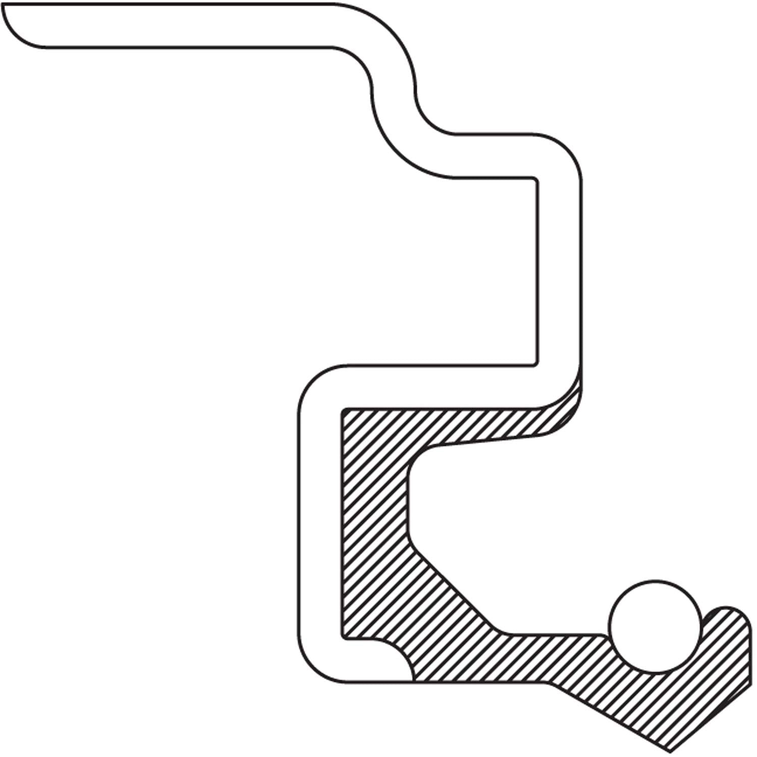 National Oil Seals 8594S Wheel Seal