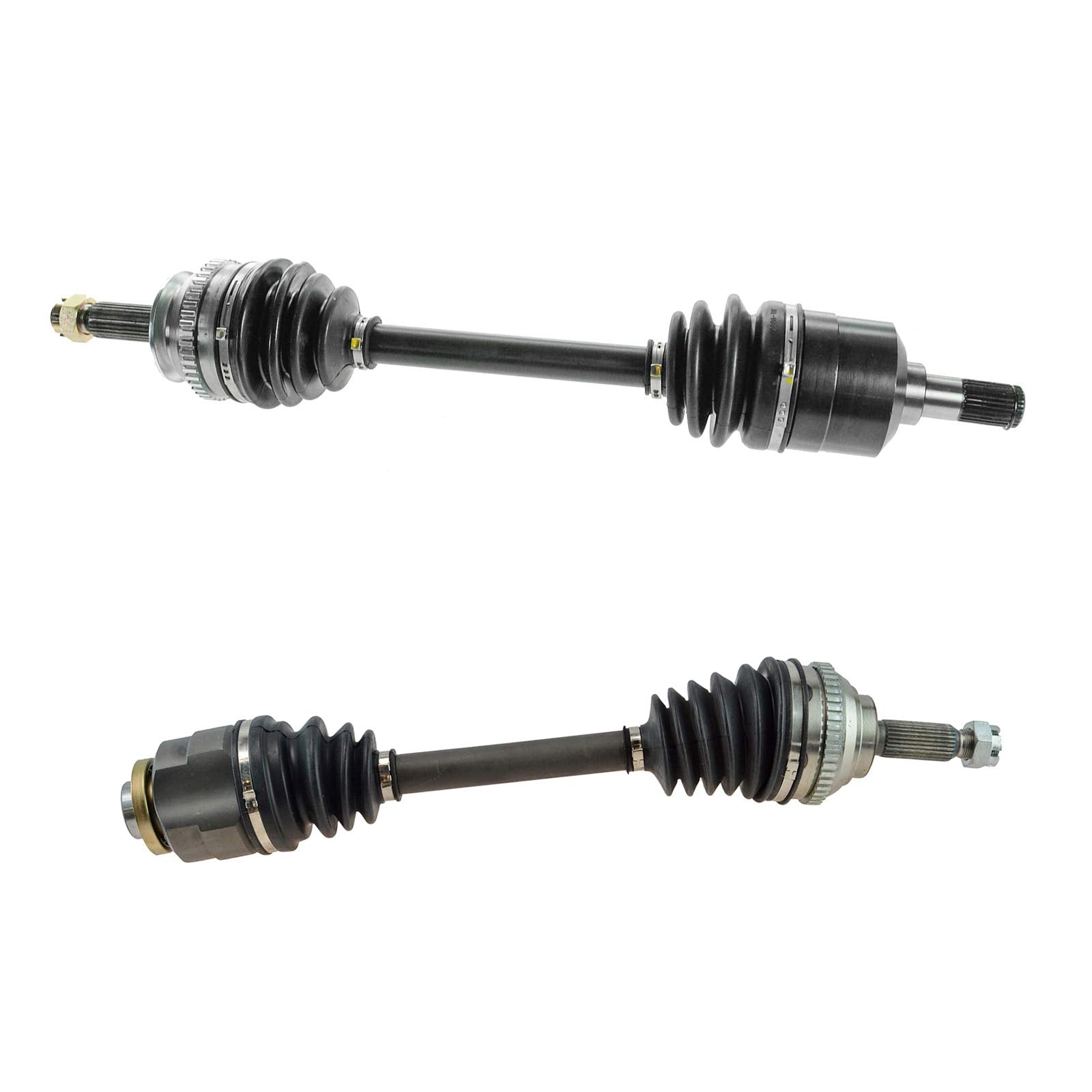 Trq Front Cv Axle Shaft Assembly Set Compatible With 1999-2005 Hyundai Sonata 2001-2006 Kia Optima