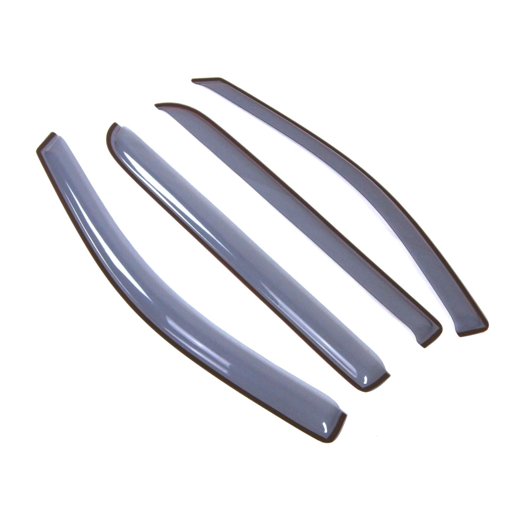 Car Window Rain Guard | Outside Mount Visors Auto Side Window Deflectors | Windows Visor Rain Shields Compatible With 2006-2008