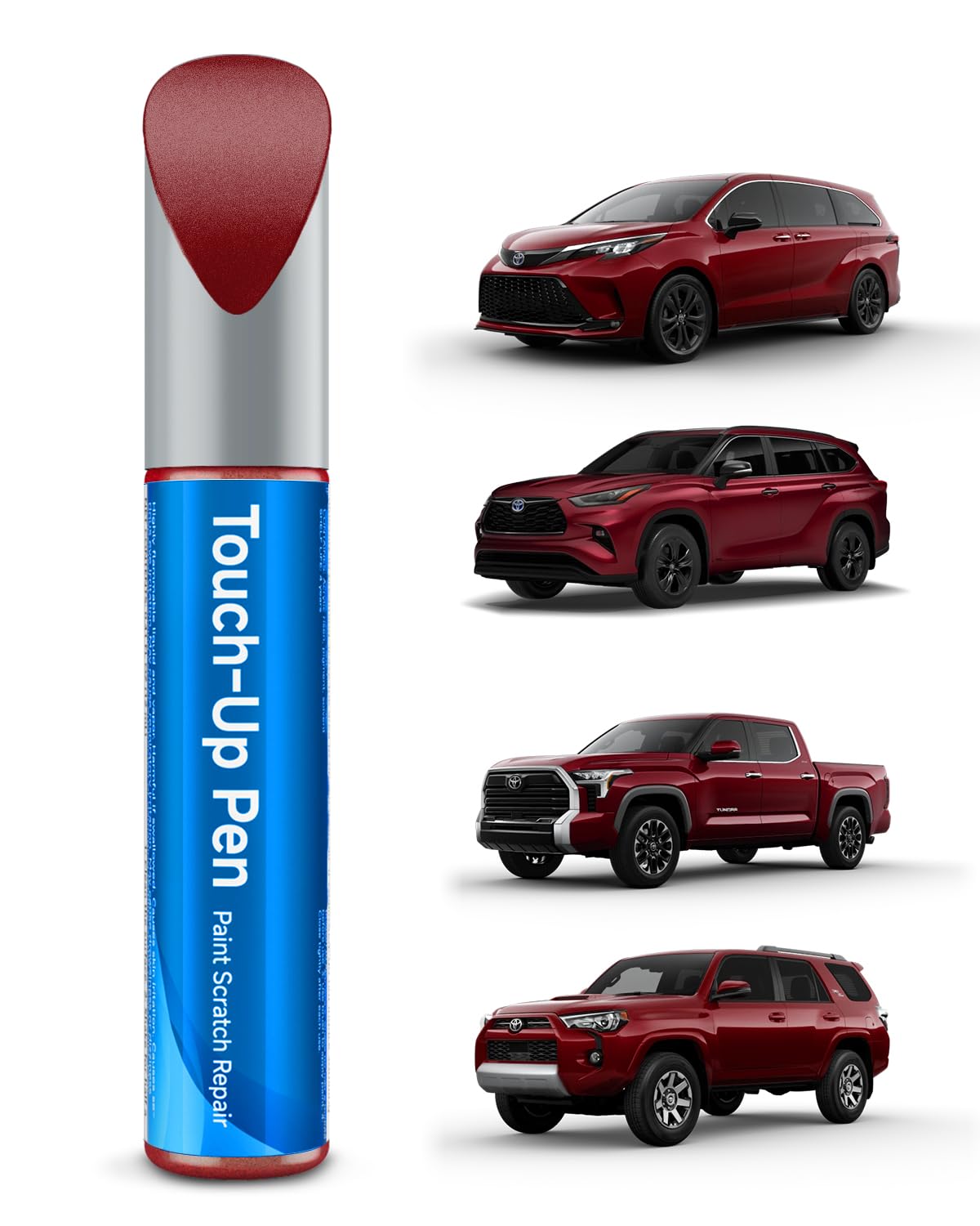 3Q3 Dark Red/Salsa Red Pearl Touch Up Paint Compatible with Toyota Exact Match Touch Up Paint Car Scratch Repair