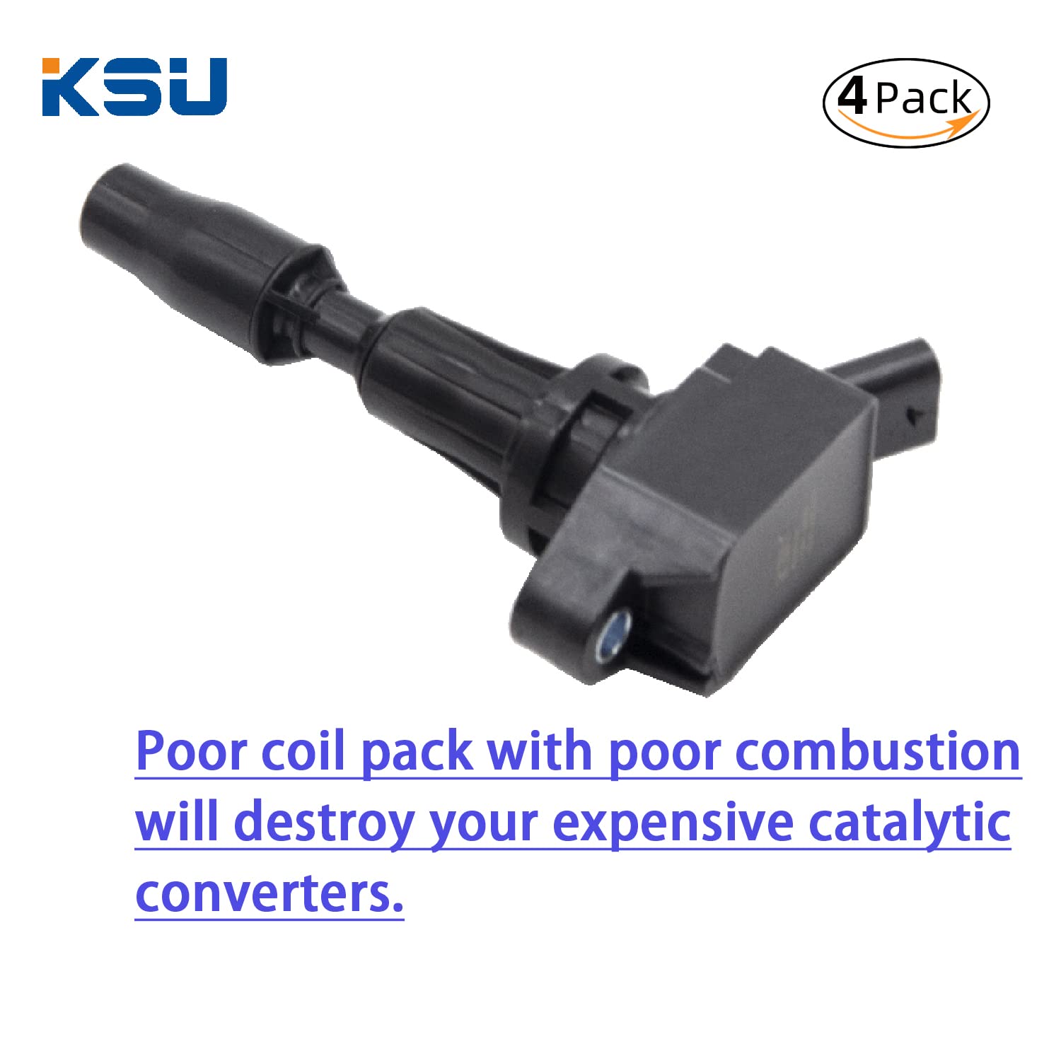 Ksu Coil Pack Compatible With Kia Optima 2.4L L4 2016-2020