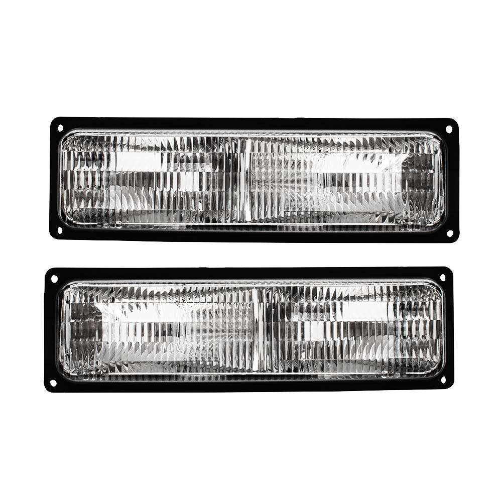 Epic Lighting Oe Replacement Turn Signal Light Composite Pair Compatible For Chevy Gmc
