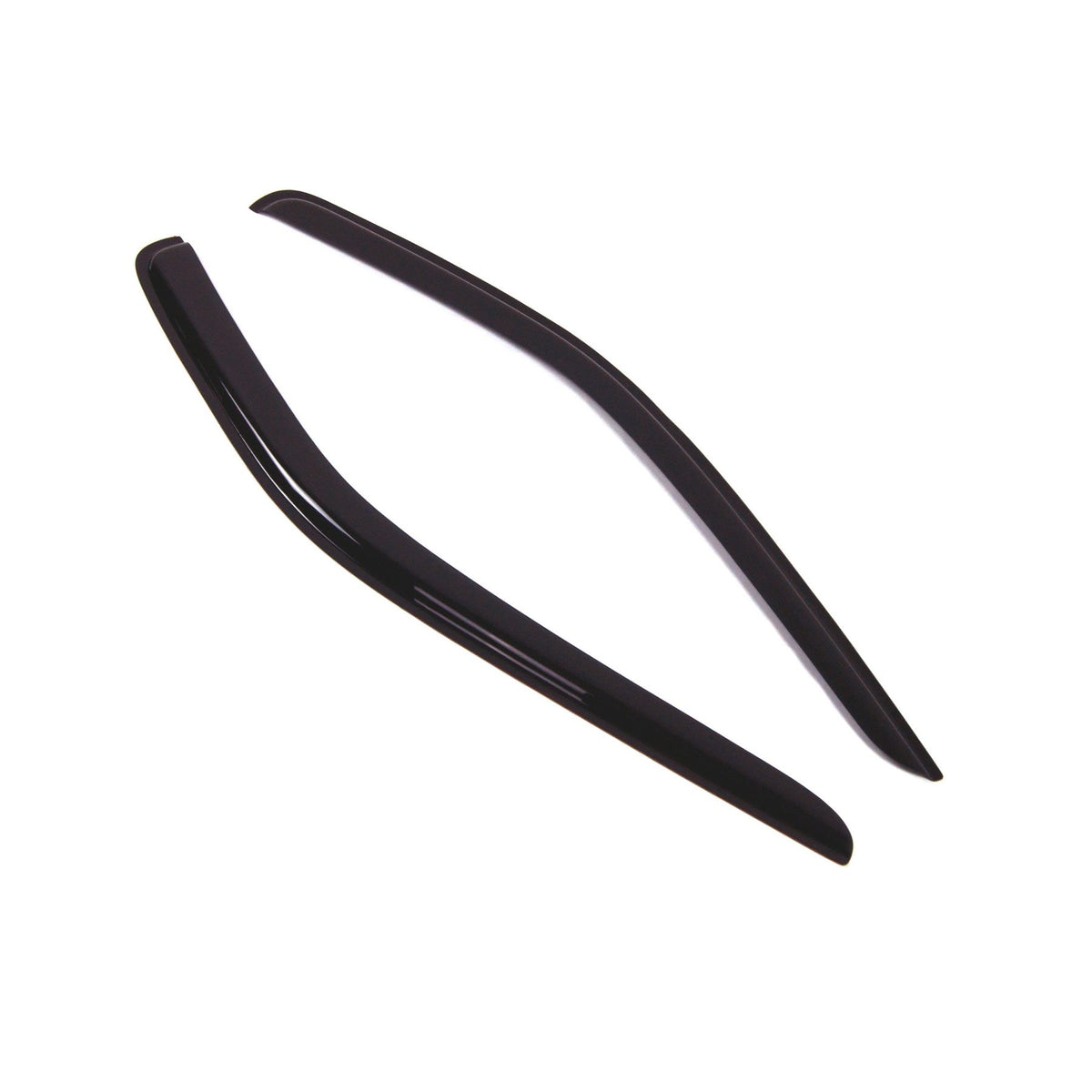 Tuningpros Outside Mount Window Vent Visors Rain Guards Compatible With Chevy Silverado Crew 1999-2006 | Side Window Wind Deflec