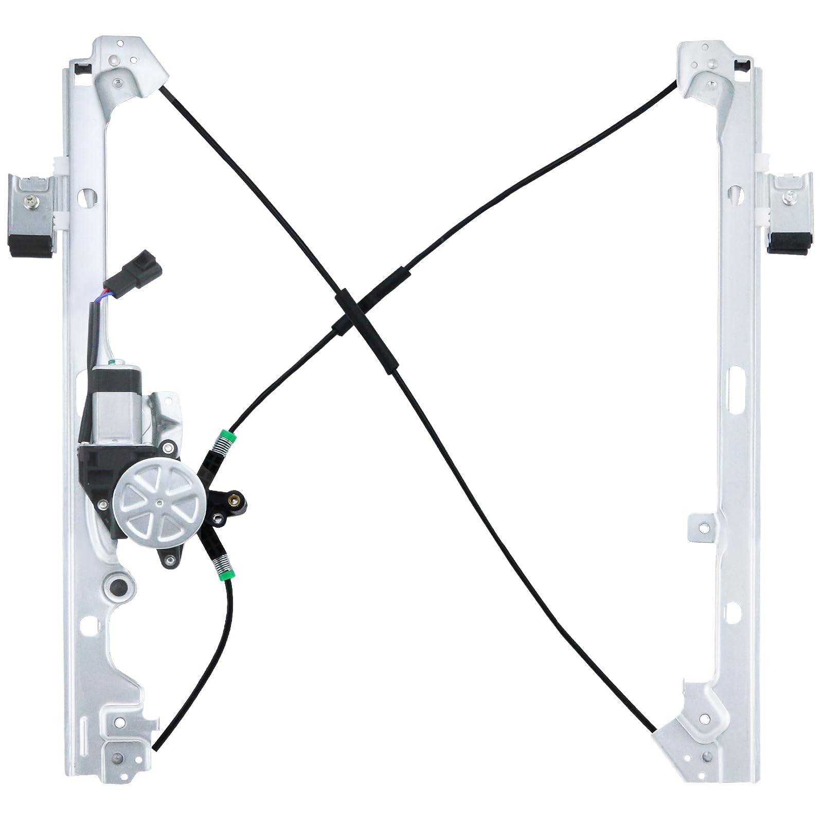 Front Left Power Window Regulator w/Motor Compatible with Chevy Silverado Tahoe Suburban GMC Yukon XL Sierra Escalade Pickup Tru