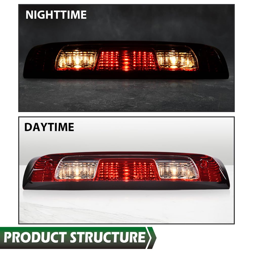 Grand Orange Third Brake Stop Light Cargo Lamp Compatible With 2015-2021 Chevy Silverado Gmc Sierra 1500 2500 3500 84900397,2350