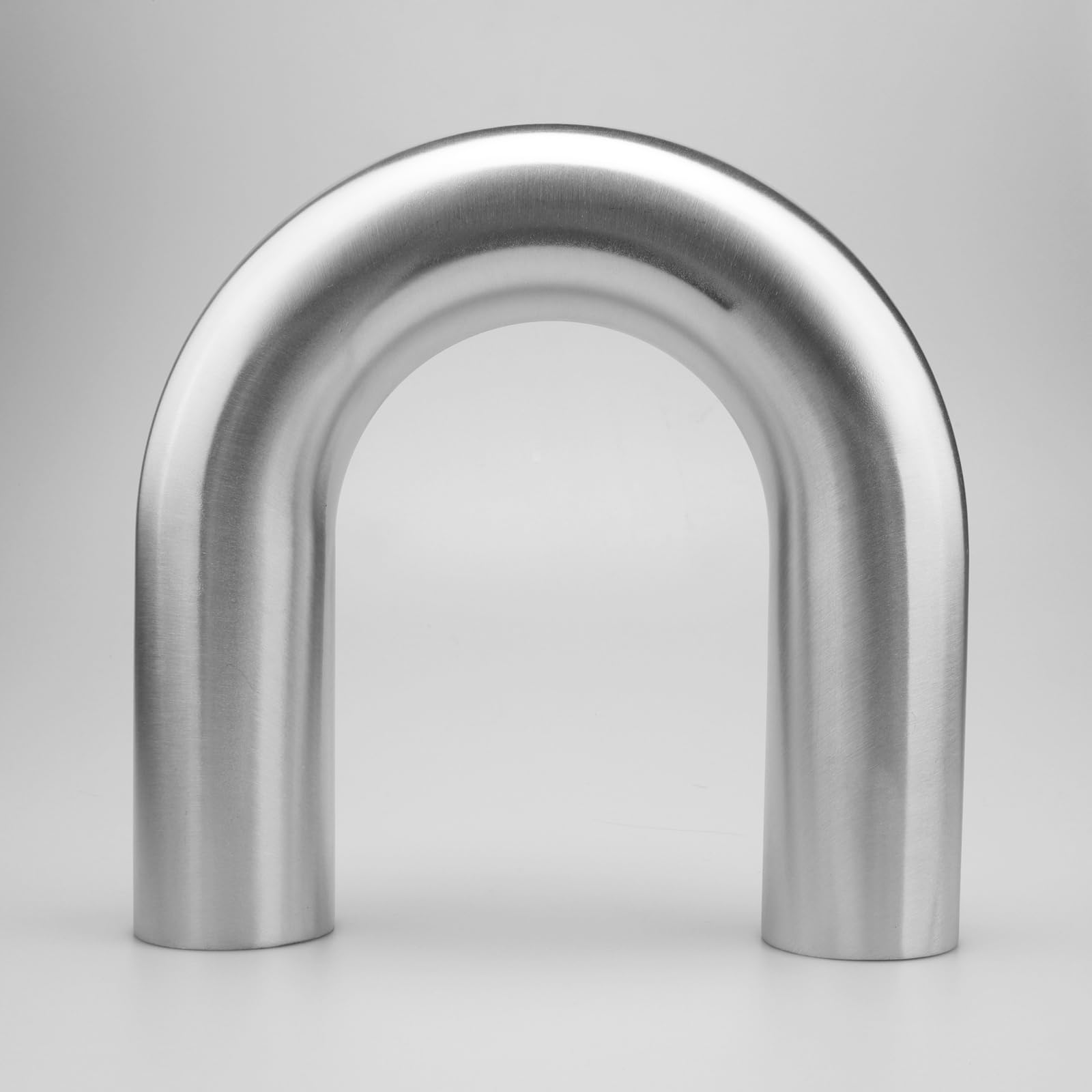 Ac Performance 2'' (51Mm) Od 180 Degree Aluminum Elbow Intercooler Pipe Air Intake Tube, 1.5D Radius, Center To Center Distance