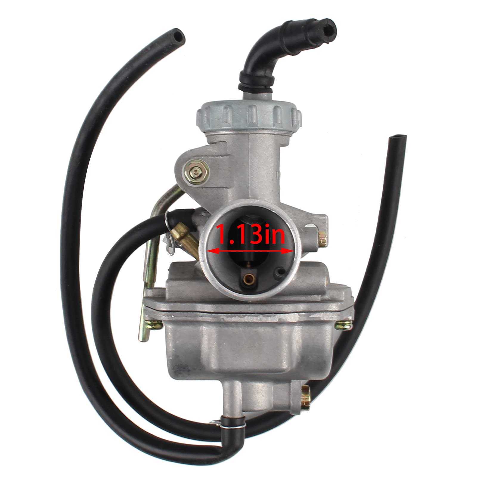 MOTOALL PZ20 Carburetor and Thumb Throttle Cable Accelerator Handle Assembly for TaoTao NST SunL Kazuma Baja 50cc 70cc 90cc 110c