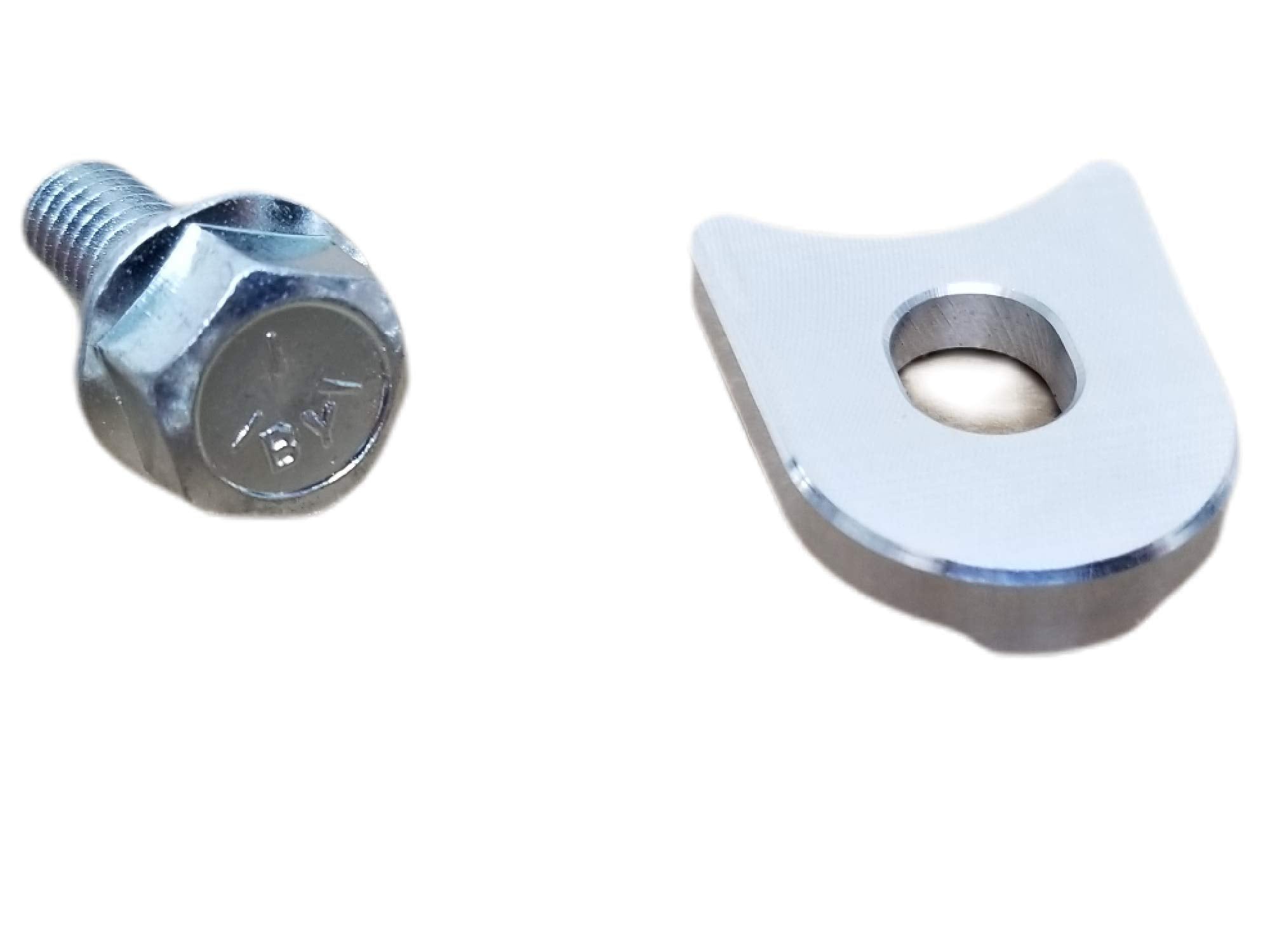 Z Whip Billet Aluminum Small Big Block SBF BBF Distributor Hold Down Clamp Compatible with Ford 289 302 351W 351C 429 460 Compat