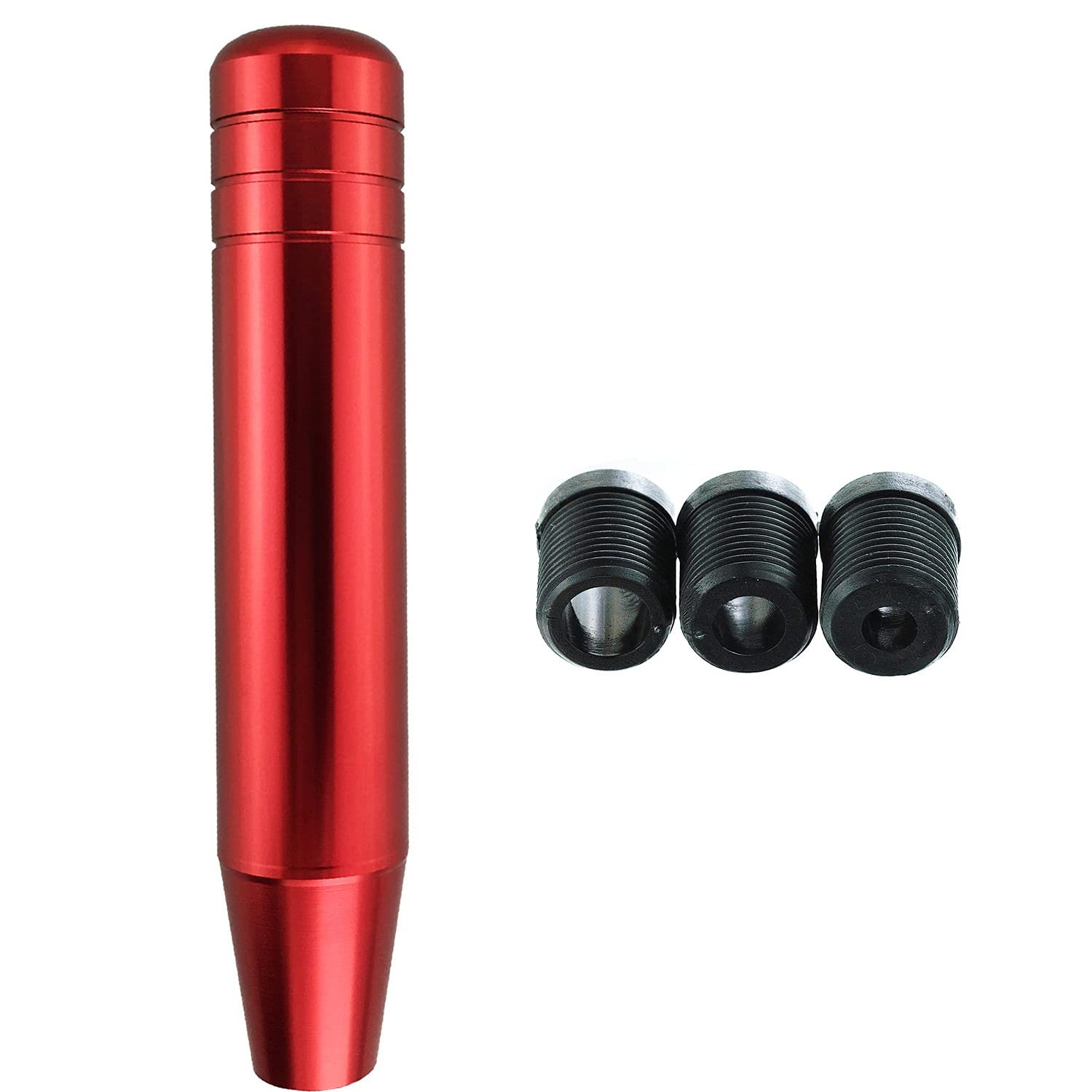 Abfer Long Shifter Knob Car Weighted Gear Stick Shift Knobs Extension Metal Shifting Lever Replace Fit Most Manual Automatic Tra