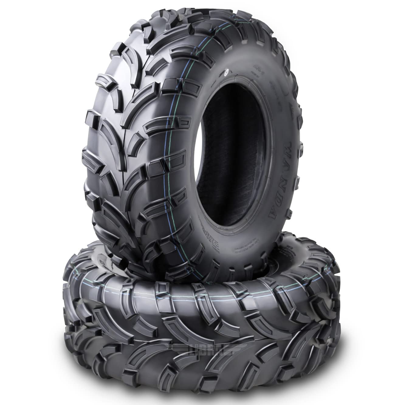WANDA Set of 2 ATV UTV Tires 26x11-14 26x11x14 6PR Lit Mud