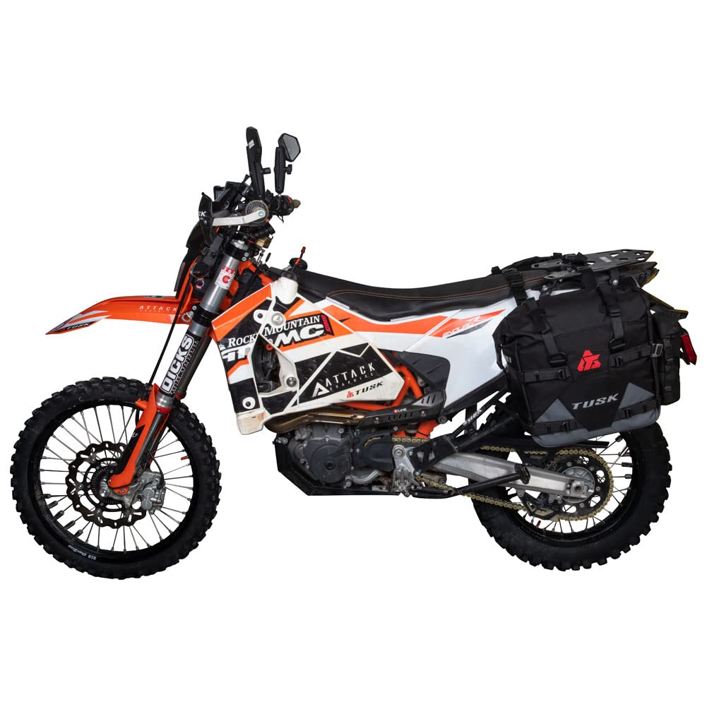 Tusk Pilot Pannier Bags with Bottle Holders