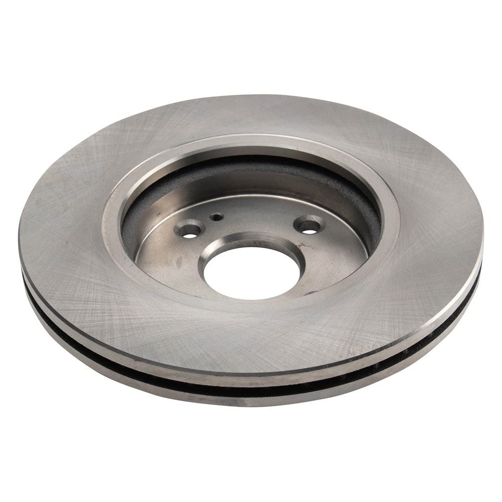 Trq Front Brake Rotors Set Vented Compatible With 2011-2014 Mazda 2