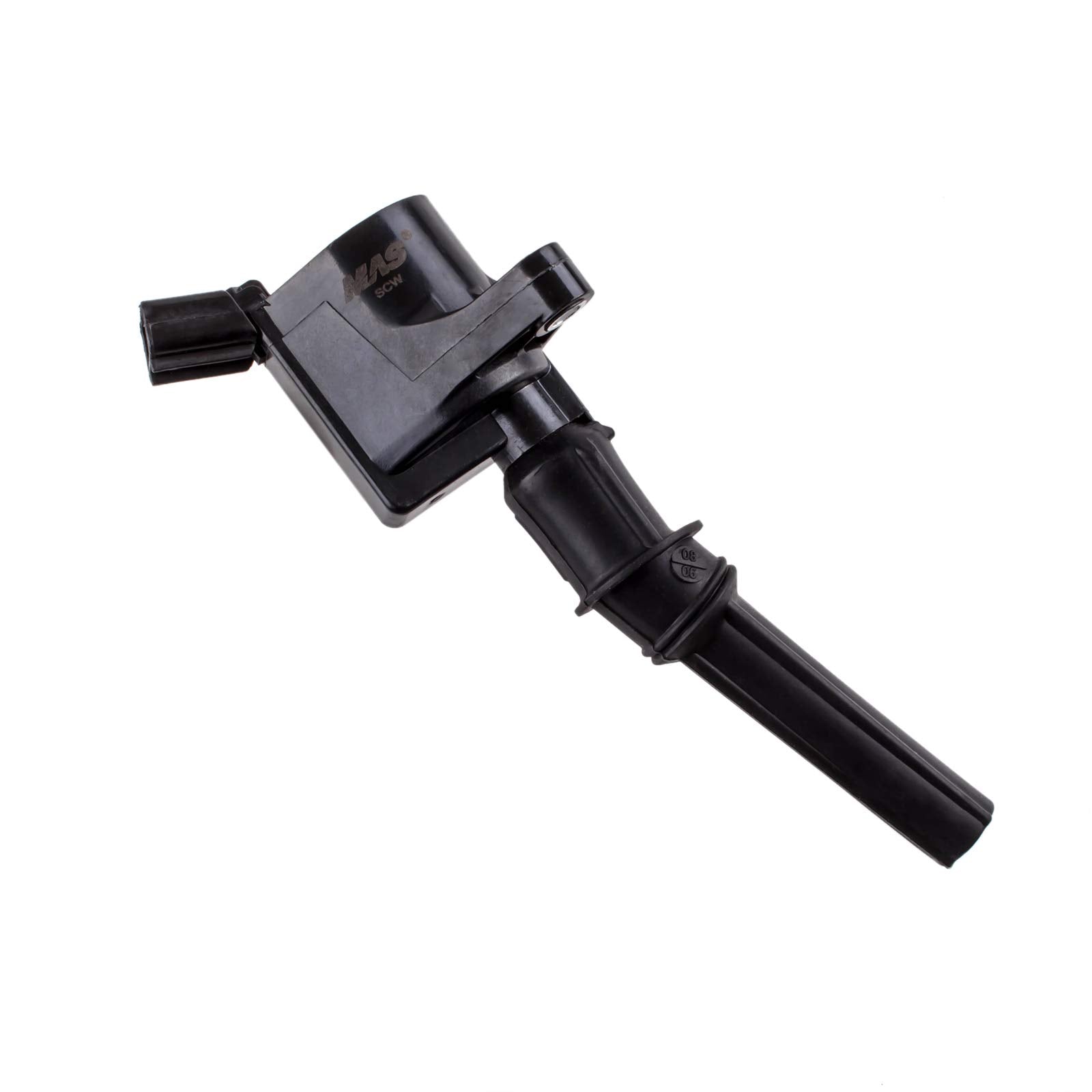 MAS Set of 10 Ignition Coils Pack DG508+Motorcraft Spark Plugs SP479 Compatible with Ford E350 E450 F250 F350 F450 F550 Econolin