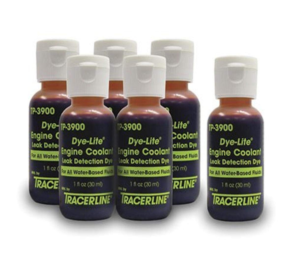 Spectronics Corp / Tracer TP39000601 Engine Coolant Dye 1oz.- Set of 6
