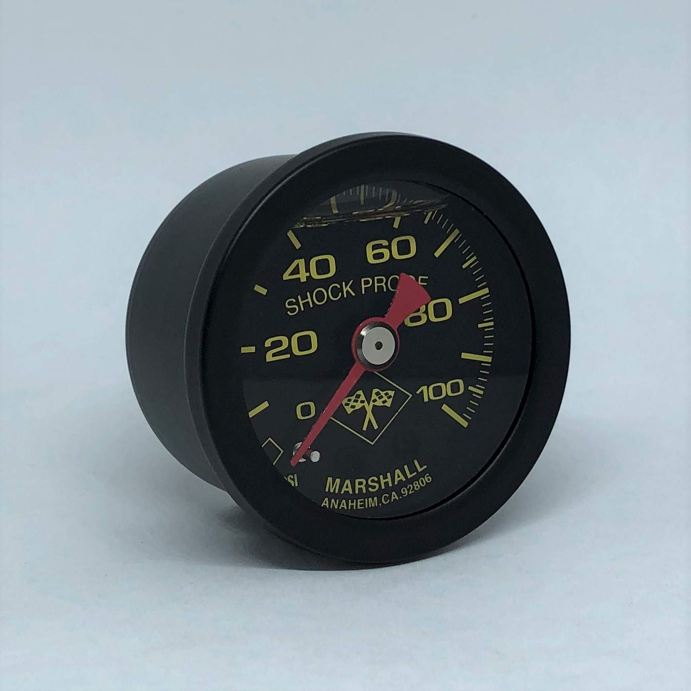 Mnb00100 Fuel Pressure Gauge, 0-100 Psi, Black