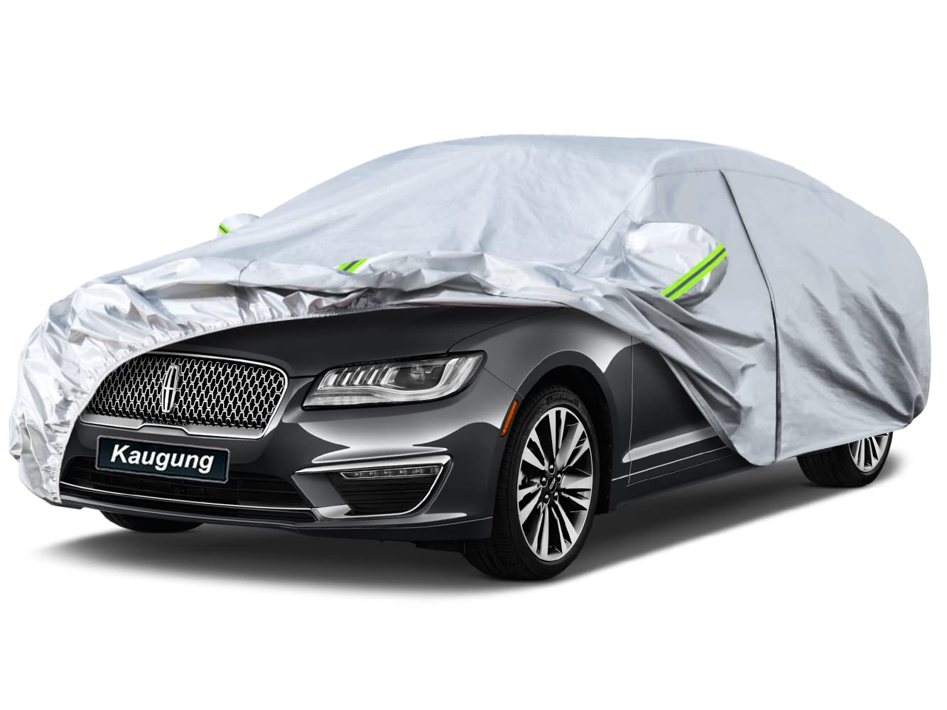 Kaugung 6 Layers Car Cover Custom Fit Lincoln MKZ Sedan from 2006 to 2025, Waterproof All Weather Resistant Outdoor Indoor Sun R