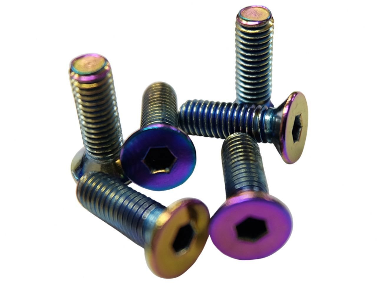 NRG Innovations SWS-100MC Steering Wheel Screw Kit (Upgrade Neochrome ''CONICAL'')