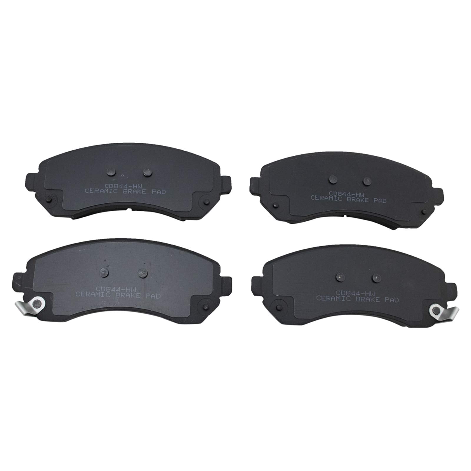 Trq Front Brake Pads Ceramic Compatible With 2002-2007 Buick Rendezvous 2002-2004 Chevrolet Venture Oldsmobile Silhouette 2001-2