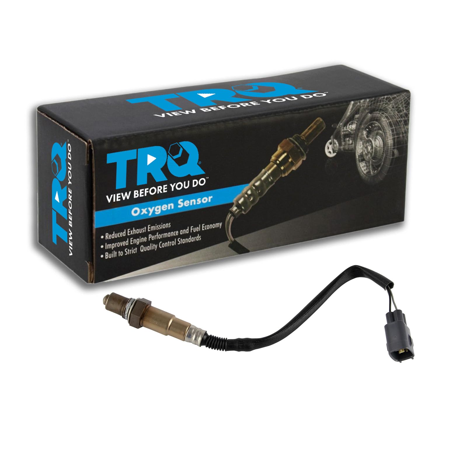 Trq Direct Fit O2 Oxygen Sensor Front Heated Compatible With Toyota Tundra Lexus Ls400 Lx Gs