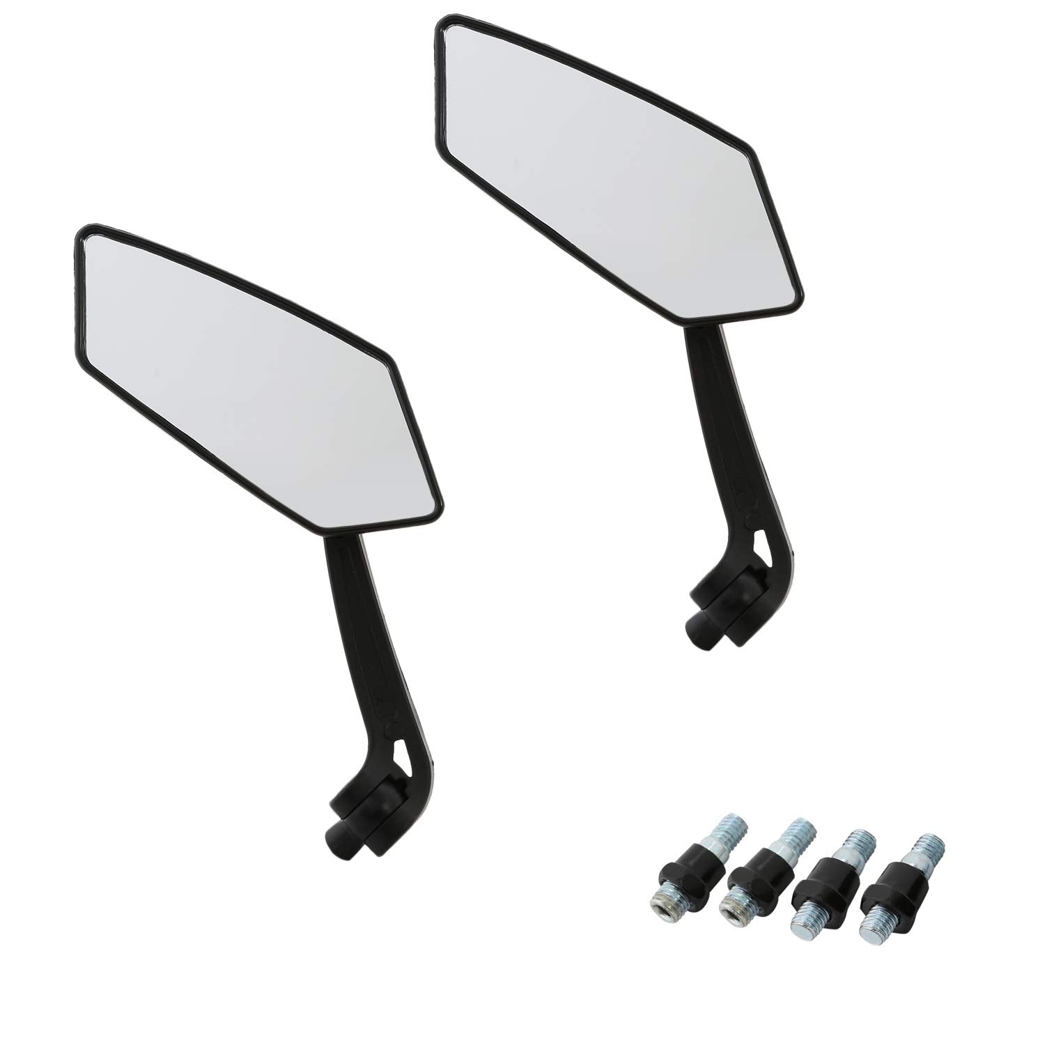 Osan Custom Universal Motorcycle Rearview Side Mirrors For Sports Bike Choppers Cruiser