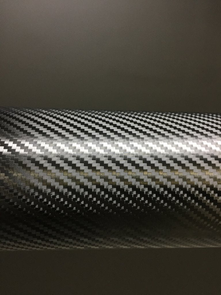 Vvivid+ Premium Black Carbon Fiber Vinyl Wrap Film (1.49Ft X 5Ft)