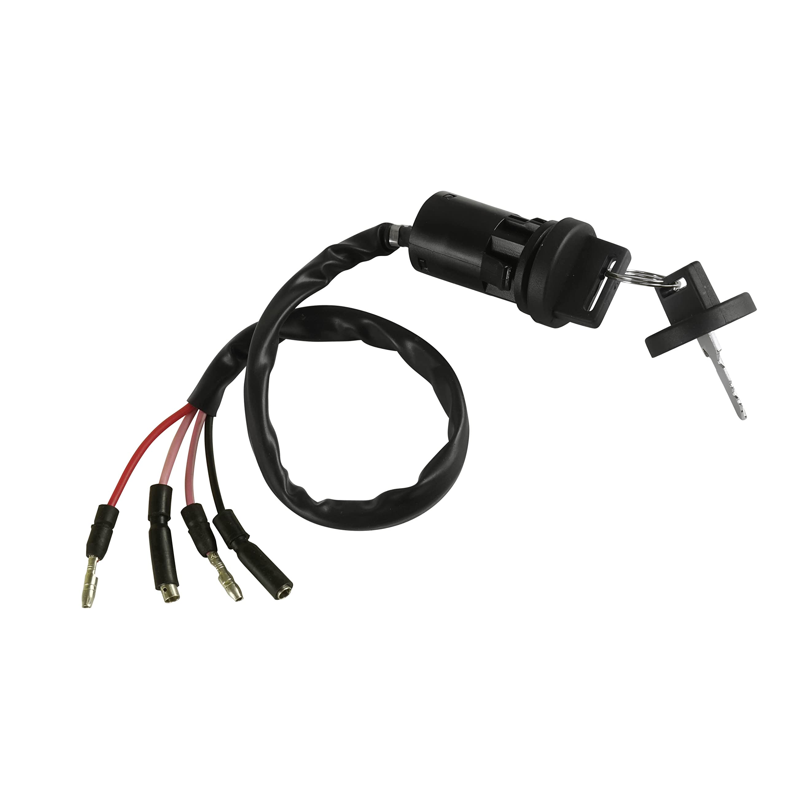 Caltric Ignition Key Switch Compatible with Honda 300 Trx300 Fourtrax 2x4 1990 1991 1992 1993-2000 ATV New