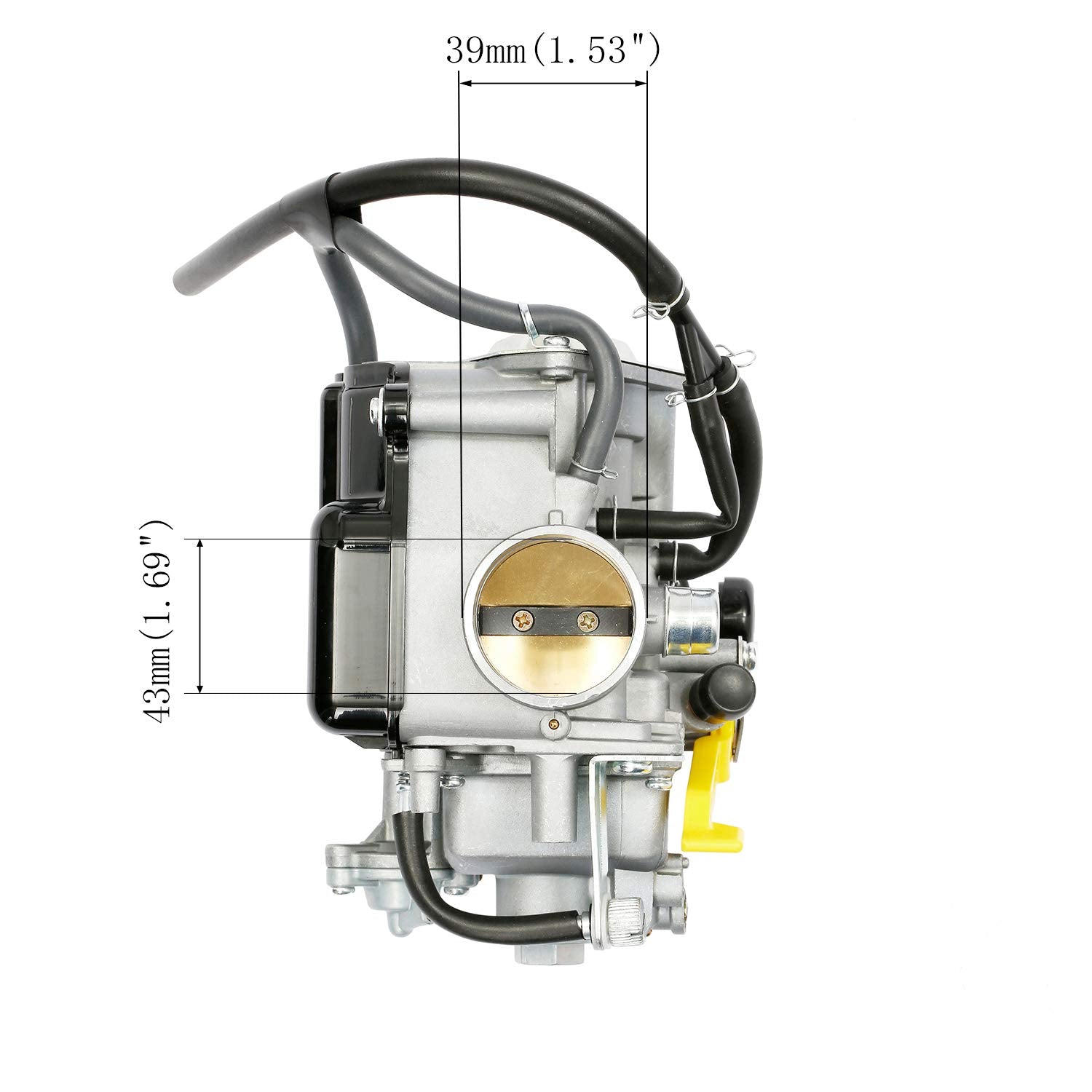 TRX400 Carburetor Fits 1999-2008 Honda Sportrax 400 TRX400EX 2x4, 2001-2015 Honda Sportrax TRX400, 2009-2014 Honda TRX400X, 1999