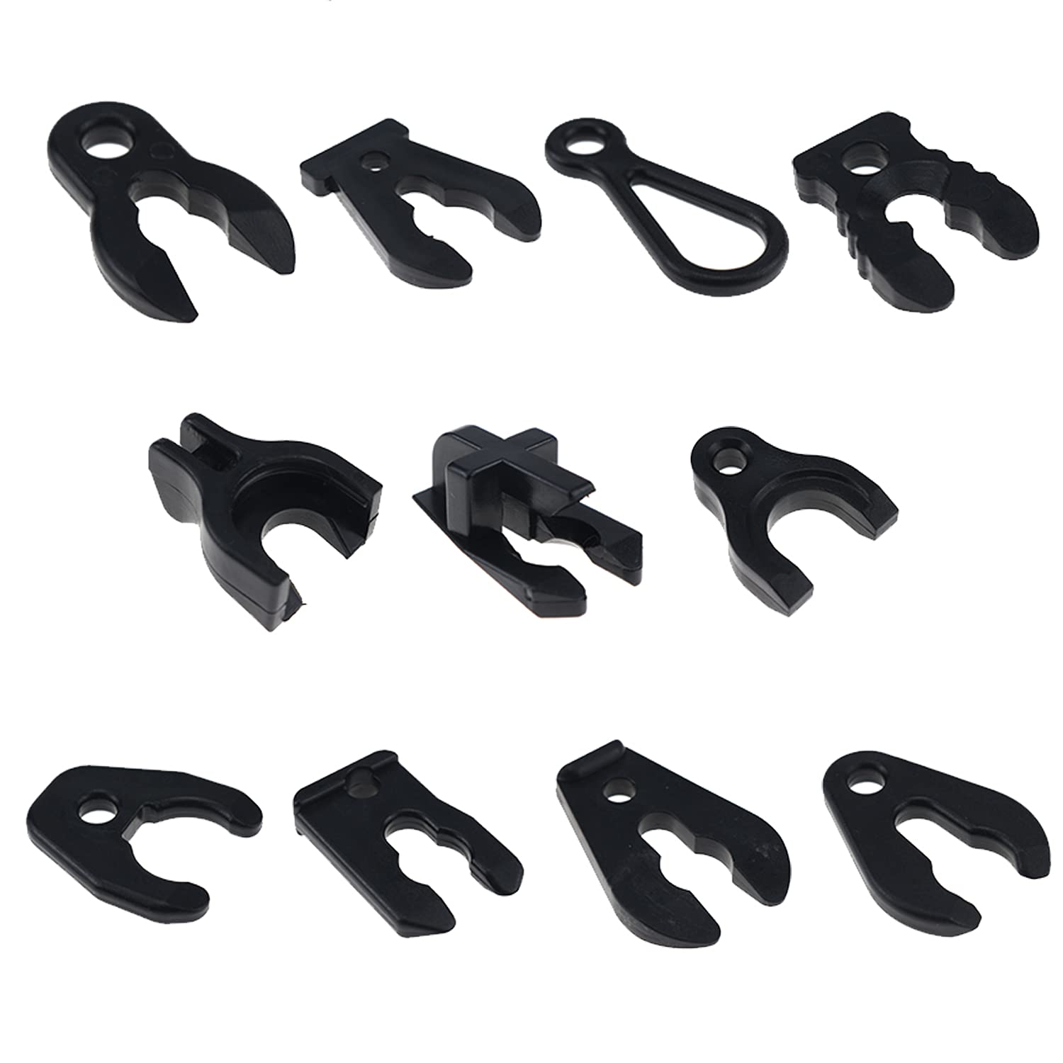 Holdia Universal Safety Kill Stop Switch With 11 Keys & Lanyard Compatible With Johnson Evinrude Yamaha Honda Omc Mercury Marine