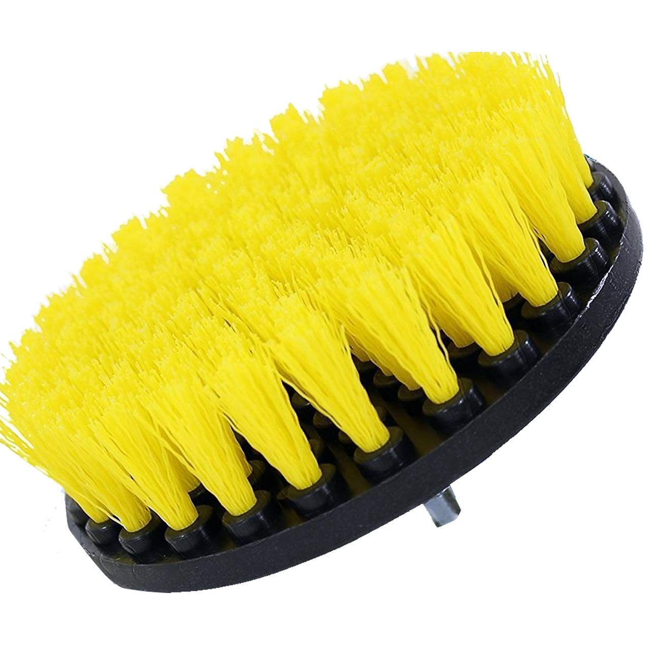 Nylon Bristle Drill Brush Attachment - Bathroom Cleaning Brush - Clean Shower - Bath Tub Cleaner - Tile Power Scrubber - Bathroo