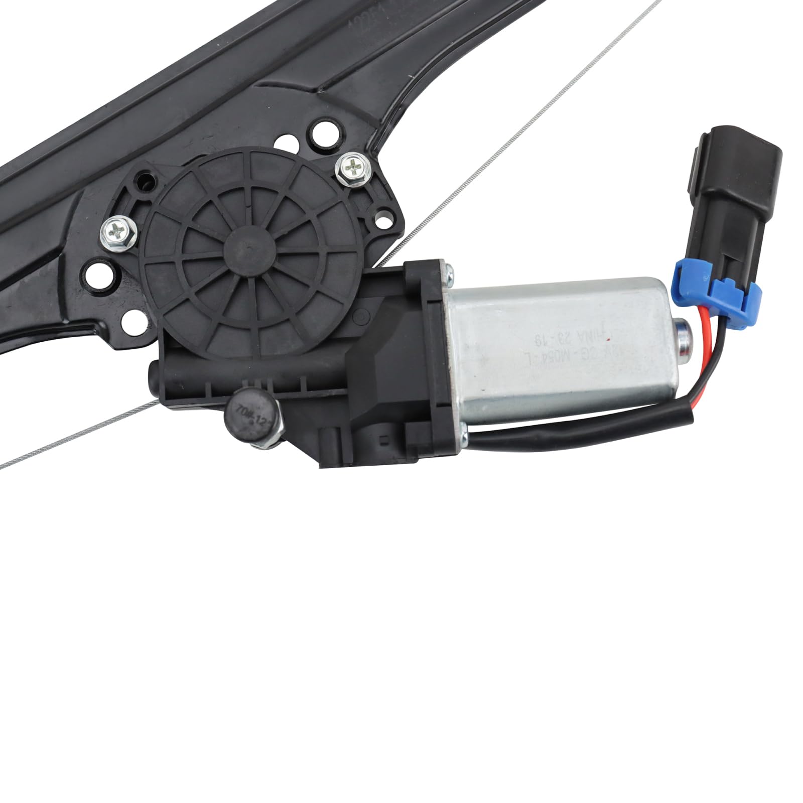 Trq Front Left Power Window Regulator & Motor Assembly Drivers Side Compatible With 2012-2019 Fiat 500