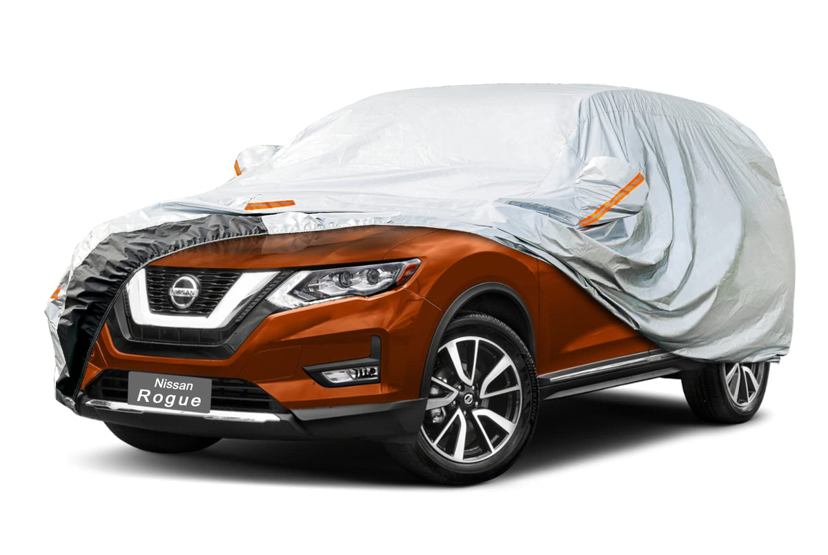 Gunhyi Car Cover Custom Fit Nissan Rogue (2007-2025) Waterproof For Automobiles, Oxford Sun Rain Dust Snow Protection (Ships Fro