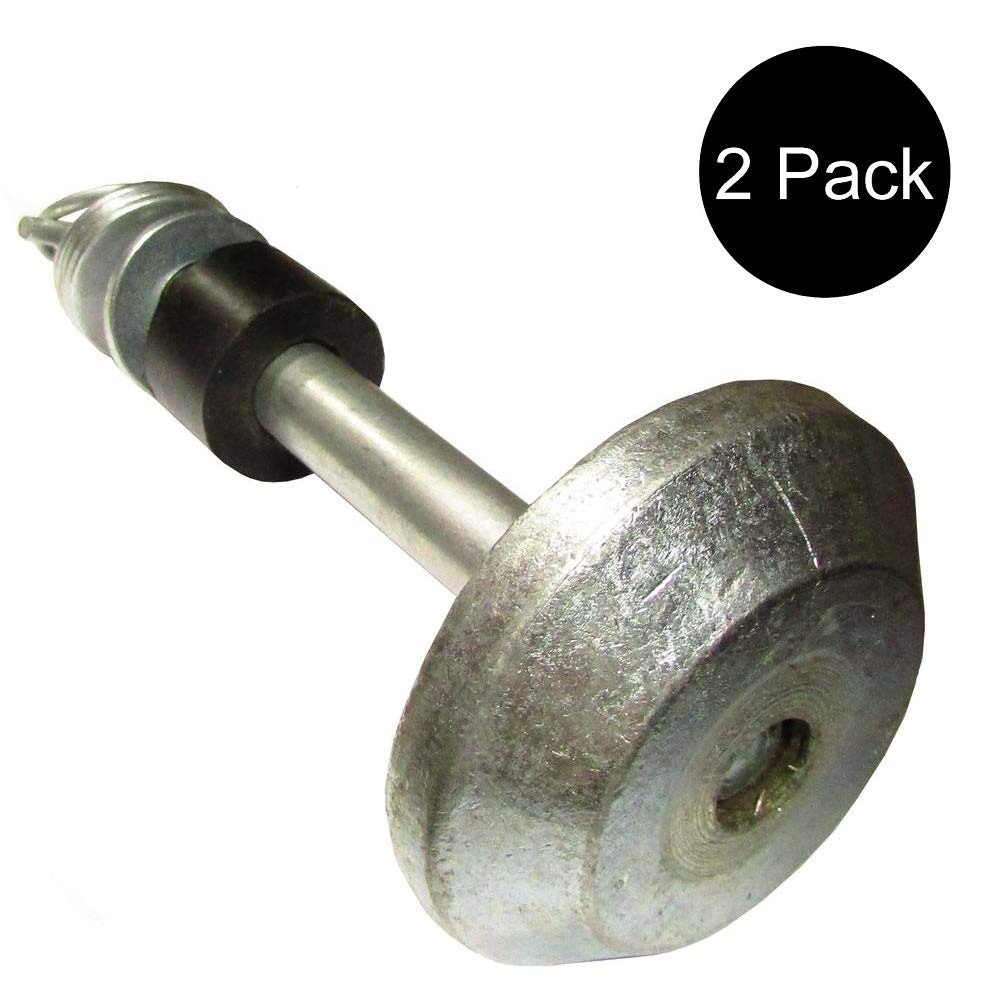 Raparts 2Pk Snow Plow Skid Shoes Fits Atv Utv Tractor Snow Plow Blade