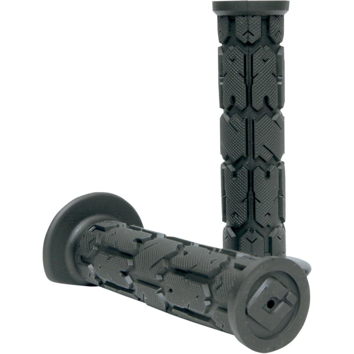 Odi Rogue Single-Ply Atv Quad Motorcycle Hand Grips - Black/One Size