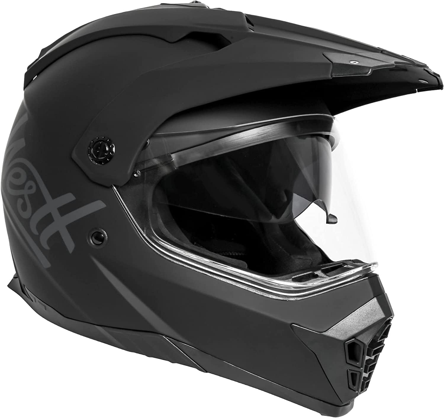 Westt Dirt Bike Helmets For Adults - Motorcycle Helmets With Dual Visor - Motocross Helmets Atv Helmet Full Face Helmets Dot App