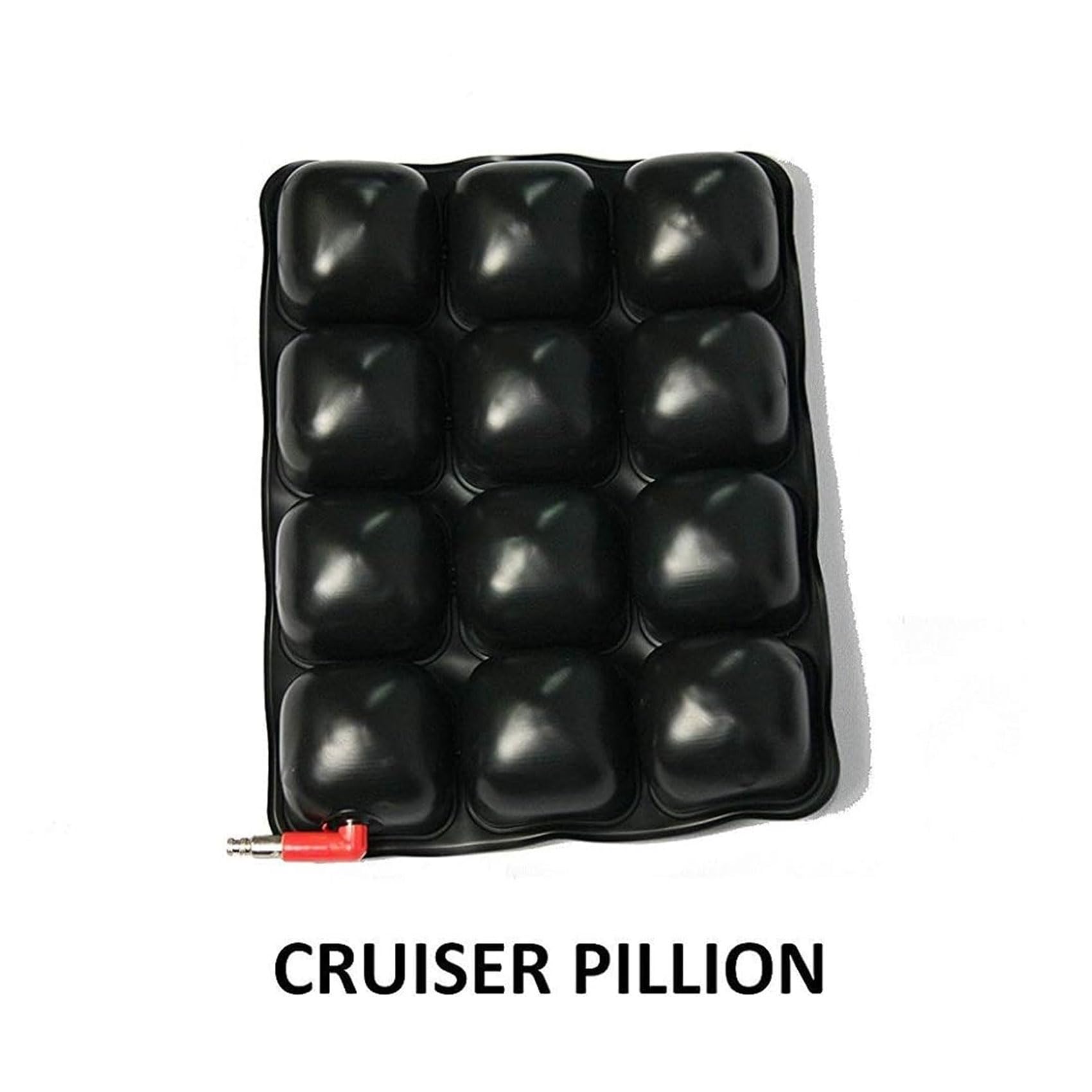 Airhawk 11'' X 11'' Dual Sport Motorcycle Seat Cushion & 11'' X 9'' Cruiser Pillion Cushion Bundle