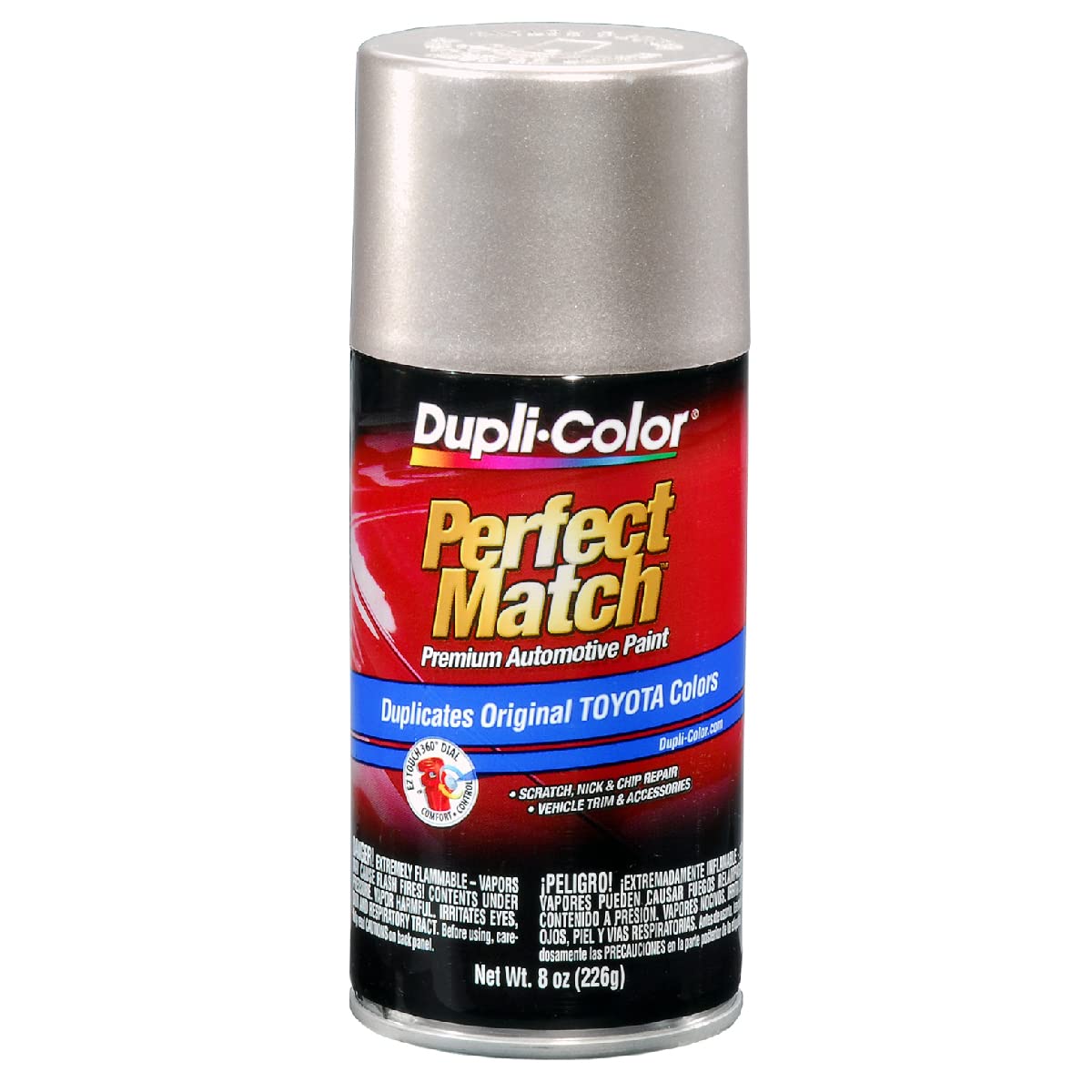 Dupli-Color EBTY15817 Perfect Match Automotive Spray Paint - Toyota Almond Beige Pearl, 4J1 - 8 oz. Aerosol Can