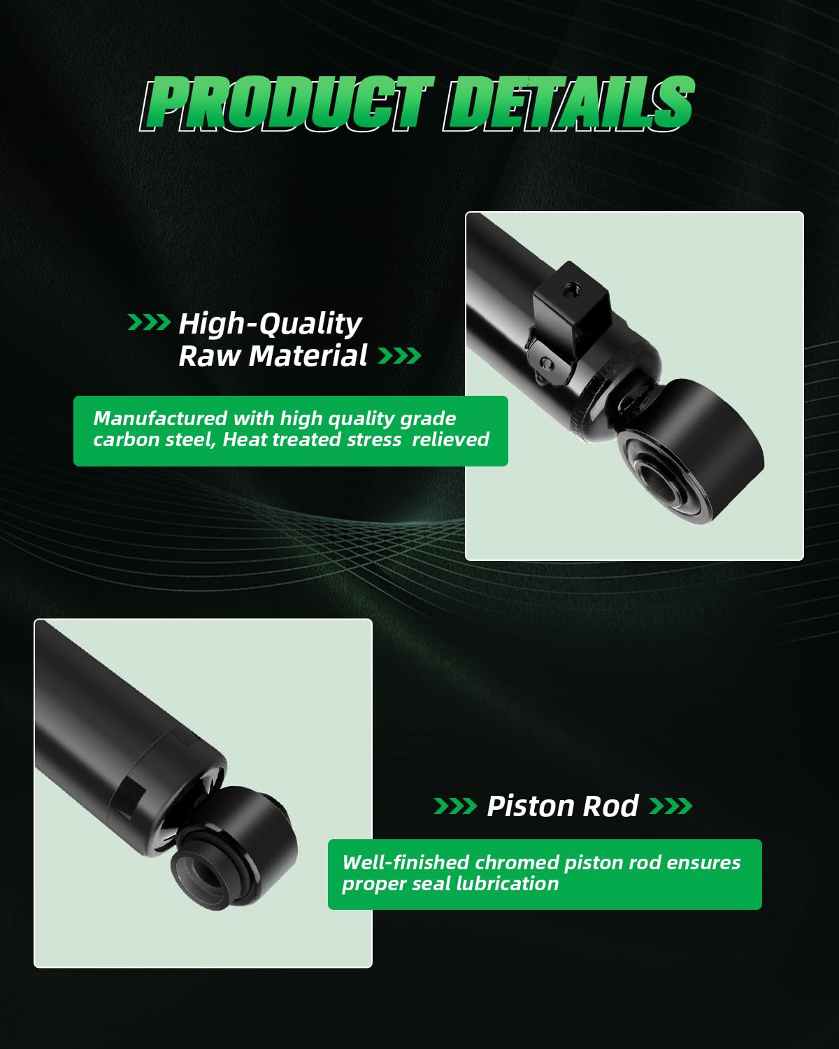 Scitoo Rear Shocks Set Of 2 For Santa Fe, Shocks Absorbers And Struts Fits 2007 2008 2009 For Hyundai For Santa Fe,2007 2008 200