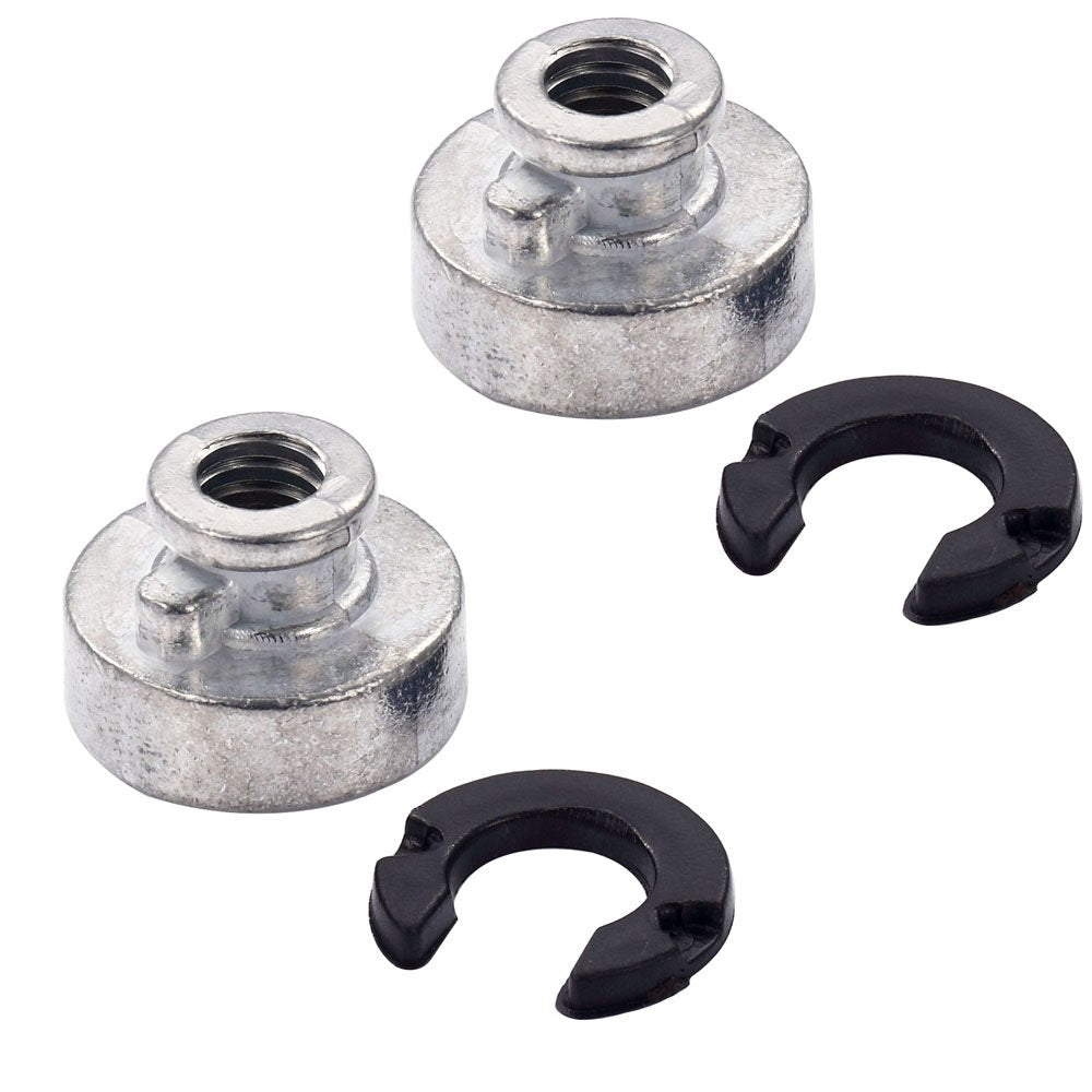 Amazicha 2 PCS Fender Seat Nut Kit for Harley Electra Glide Street Glide Sportster 1997-2024
