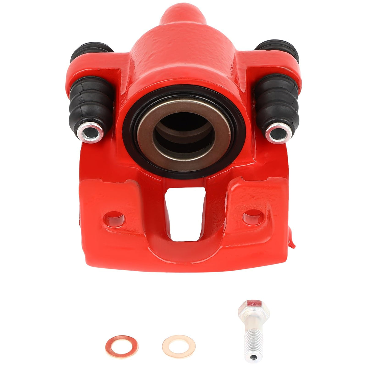 Scitoo Rear Left Brake Caliper Without Bracket 184859 Red Compatible For Ford For F-150 2004-2011 For Ford For Lobo 2005-2009 Fo