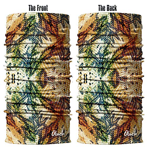 Obacle Seamless Bandana For Rave Face Mask Dust Wind Sun Protection Neck Gaiter Tube Mask For Women Men Festival Party Motorcycl