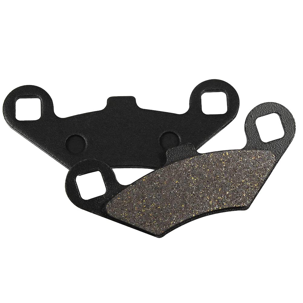 LOCOPOW Front & Rear Brake Pads for Polaris Sportsman 335 500 400 Scrambler Magnum 500 325 Trail Boss 330 Trailblazer 400 250 Xp