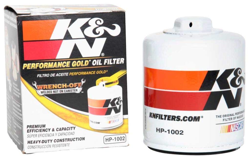 K&N Premium Oil Filter: Protects Your Engine: Compatible With Select Ford/Lincoln/Toyota/Volkswagen Vehicle Models (See Product Description For Full List Of Compatible Vehicles), Hp-1002