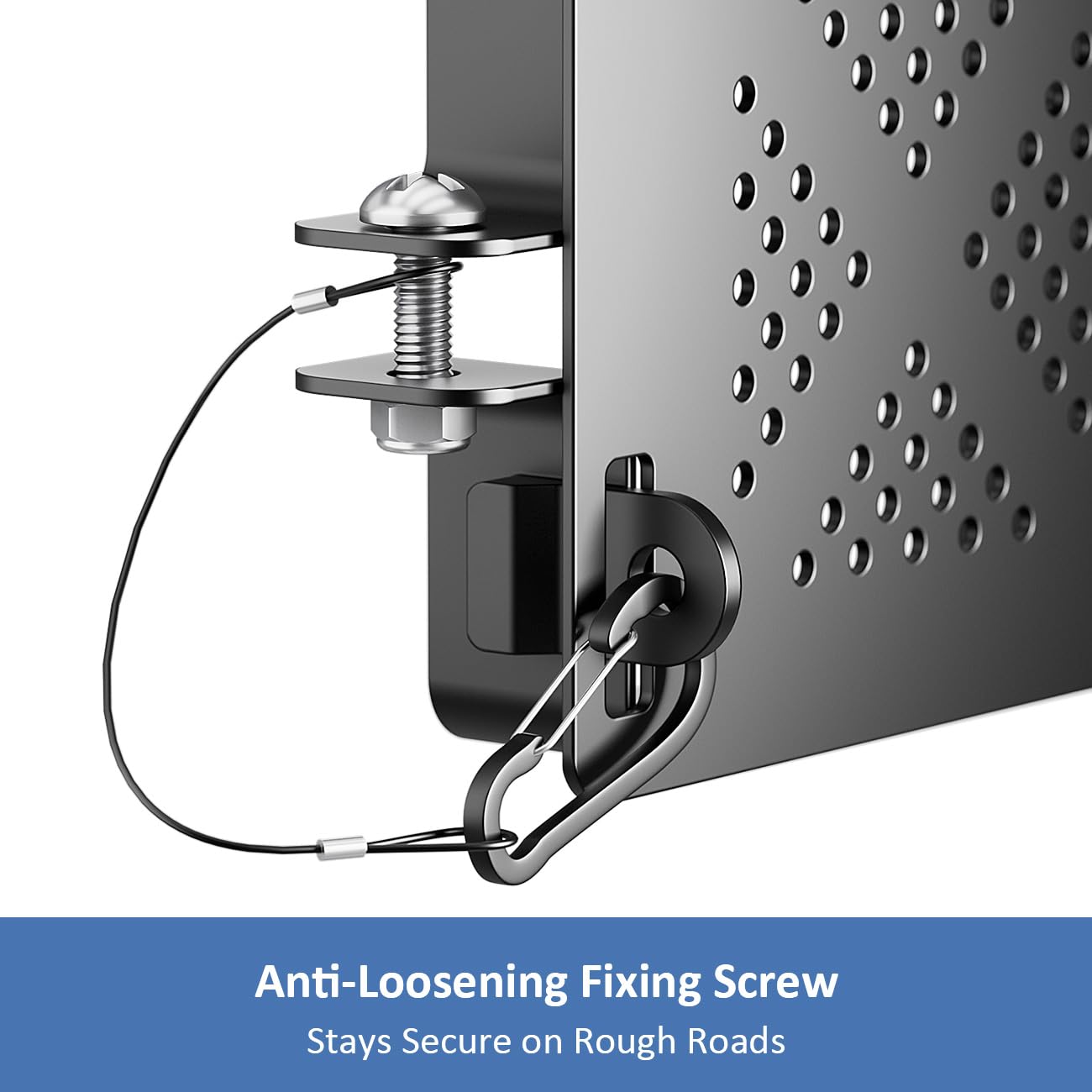 Aluminum RV Bumper End Cap- Fits 4-Inch Square Camper Bumpers, Ventilation Holes for Airflow, Secure Sewer Hose Storage- 2 Pack