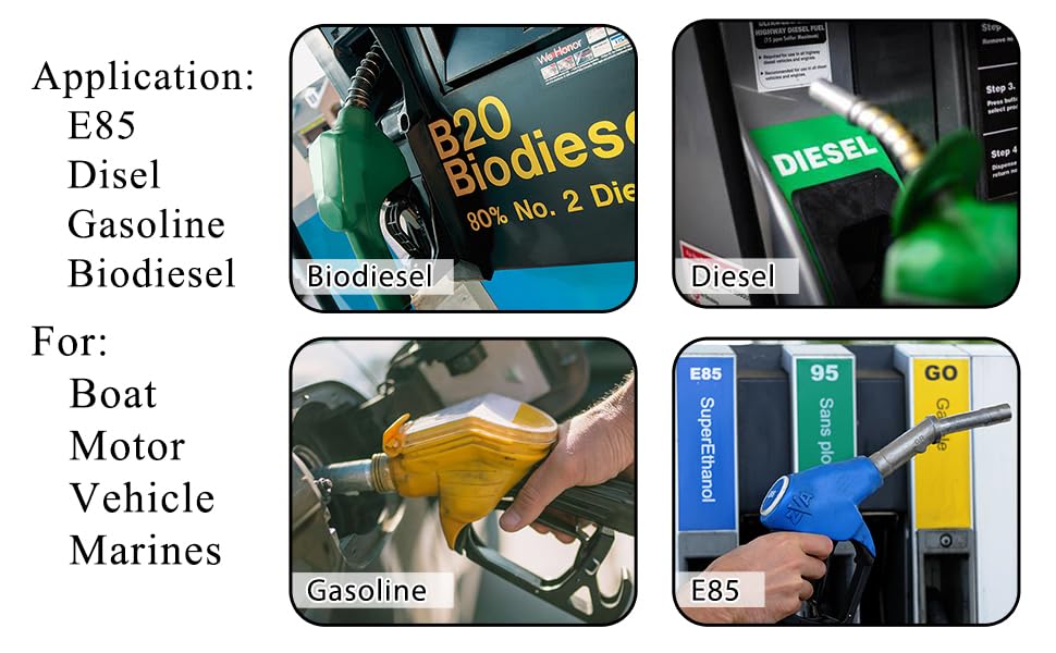 3/8'' Marine Fuel Hose Feed Line Rubber Type A1-15 / Sae J1527 Standards Fits Ships And Marine Equipment (10 Ft)