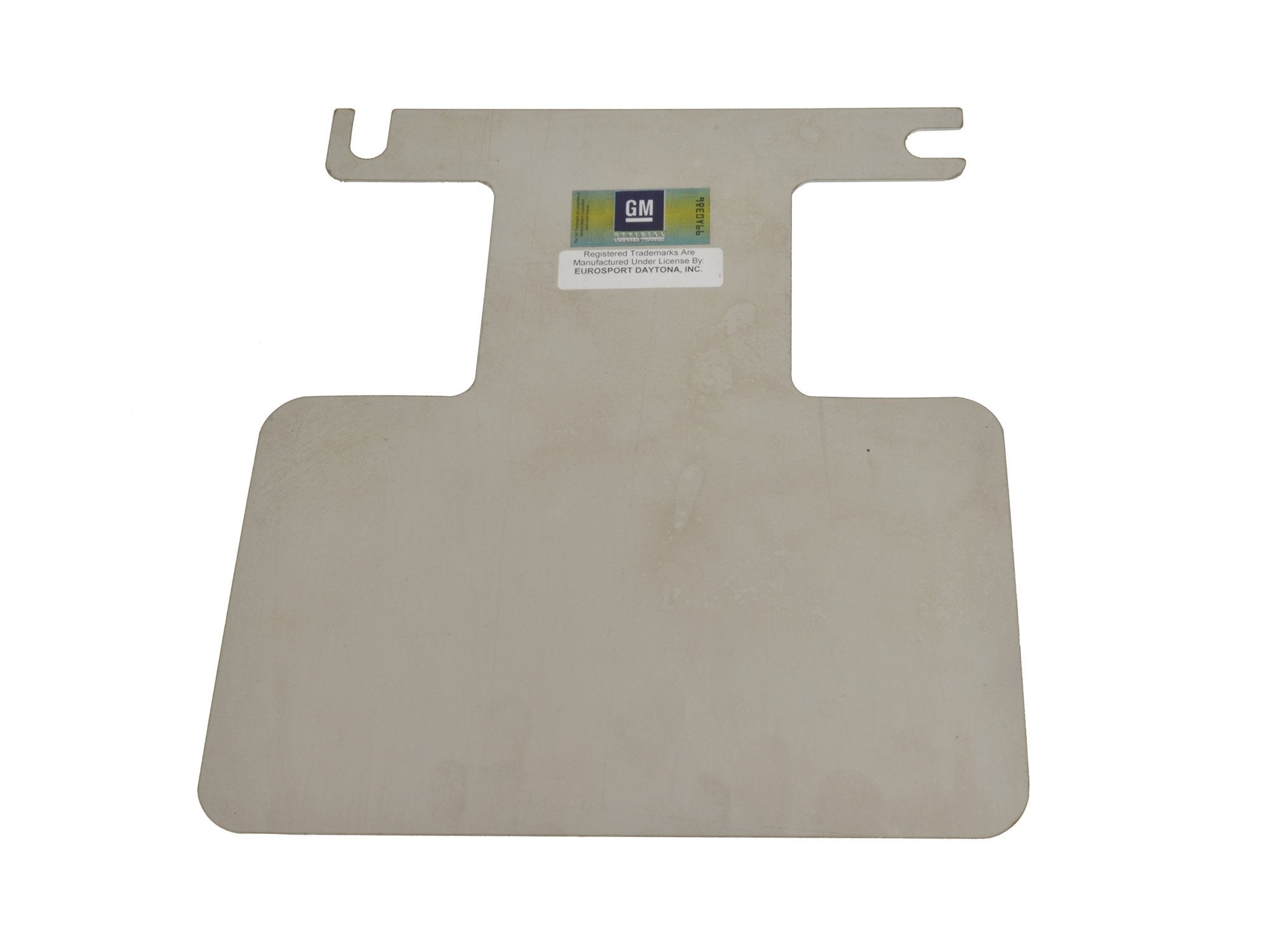 2005-2013 Corvette Exhaust Enhancer Plate Polished Stainless Steel