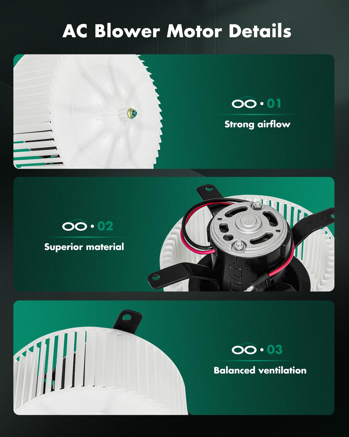 Scitoo Bm00123C Hvac Blower Motor With Fan Cage For Mack For Ch 2002-2005,For Mack For Chn 2006-2007