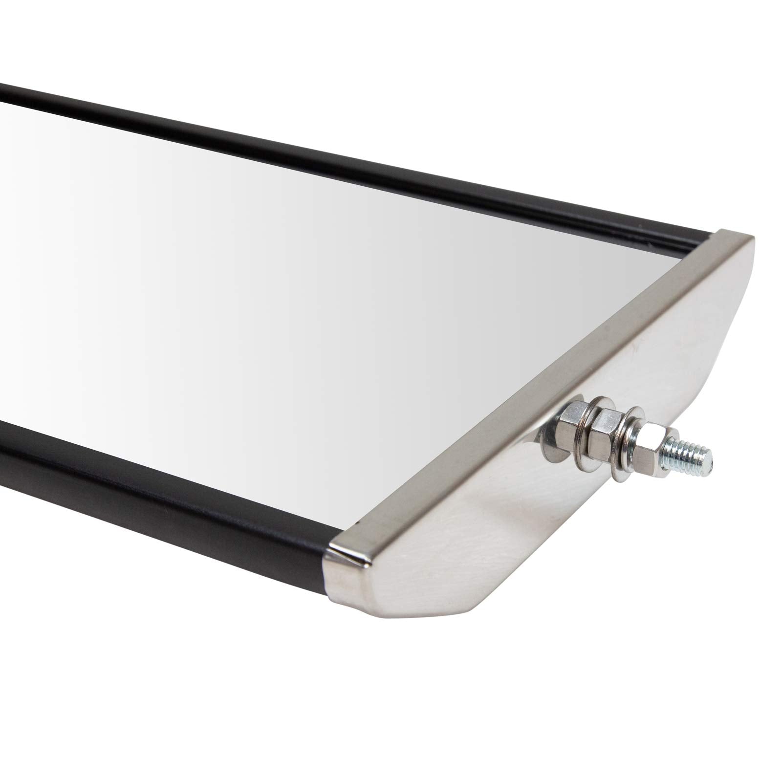 Trq West Coast Mirror Signal Heat 16X7 Stainless Steel Lh Or Rh For Hd Truck