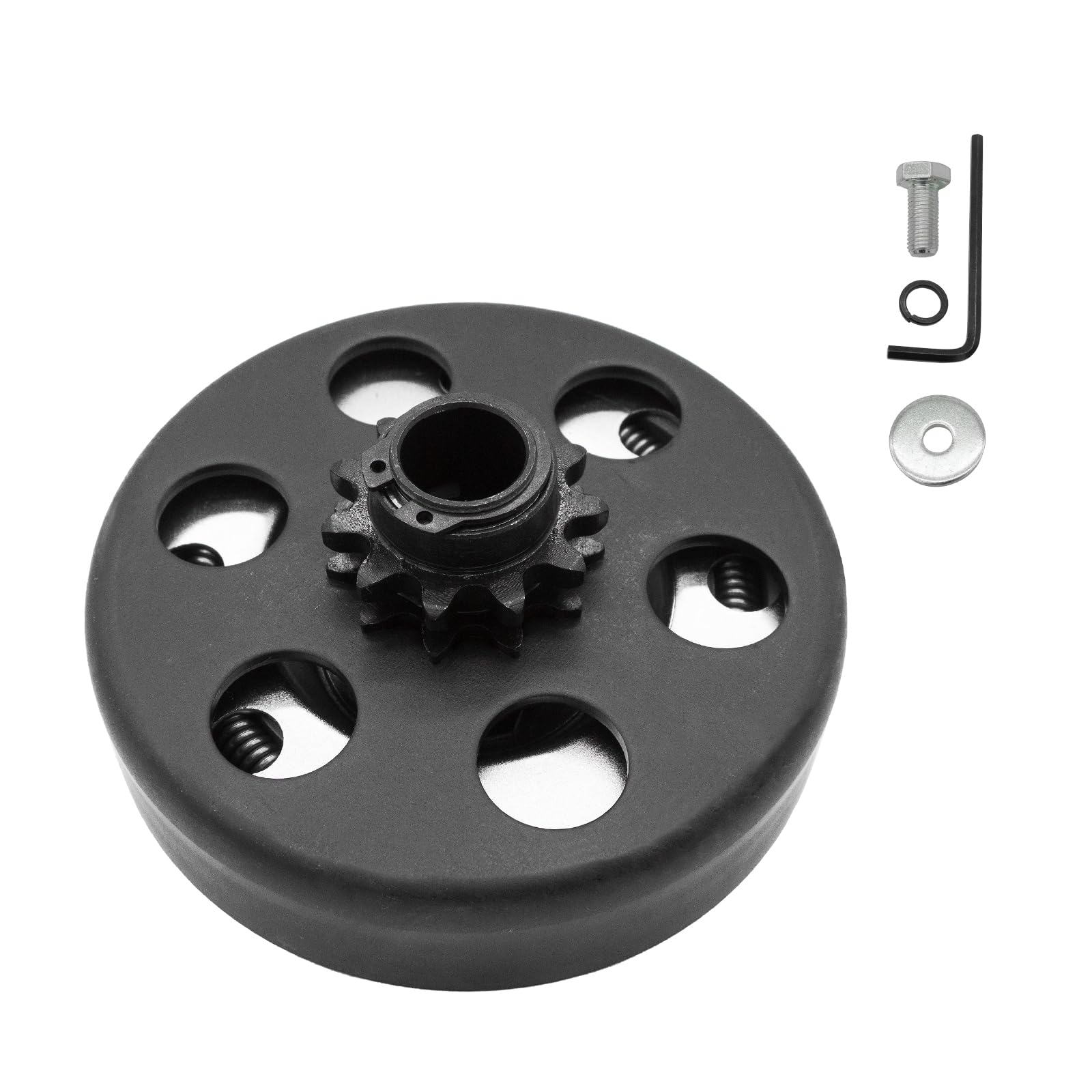 Gymmeds 5/8'' Bore Centrifugal Clutch 5/8'' Bore 11 Tooth For #35 Chain, Go Kart Clutch. Perfect For Minibike, Go Kart, Lawnmowe