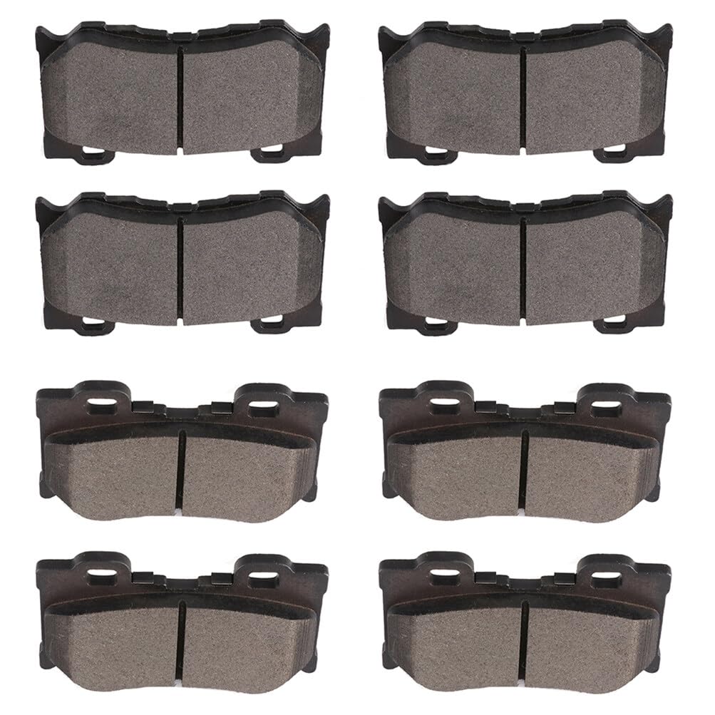 Scitoo D1347 D1346 Front Rear Semi-Metallic Brake Pads Sets Fit For Infiniti Fx50 / G37 / M37 / M56 / Q50 / Q60 / Q70 / Q70L / Q