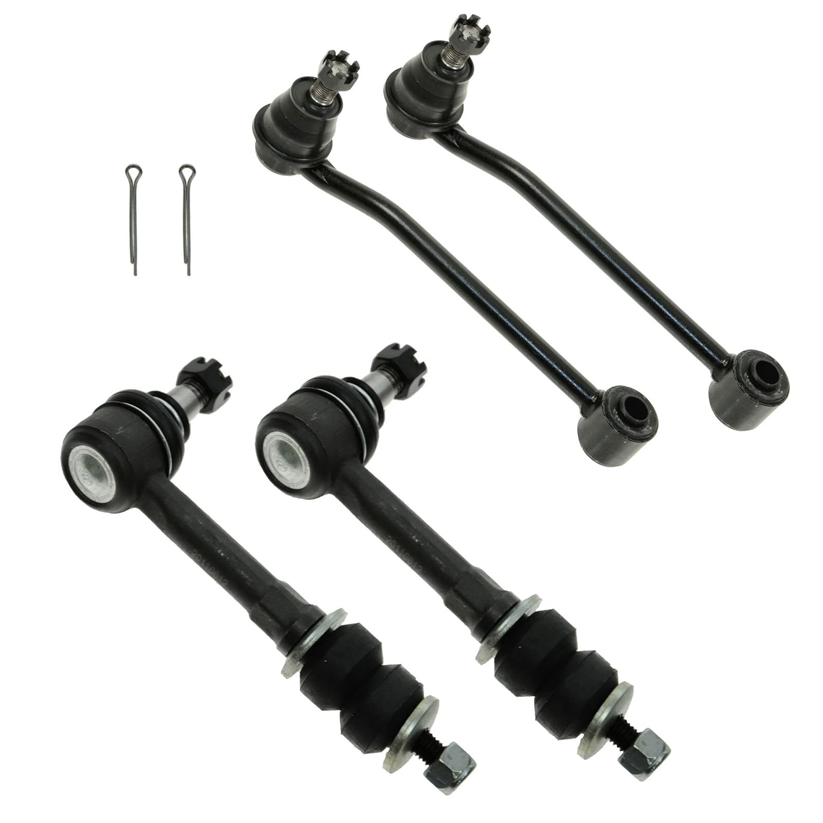 Trq Front & Rear Sway Bar Stabilizer Link Set Compatible With 1995-1999 Dodge Ram 2500 Ram 3500